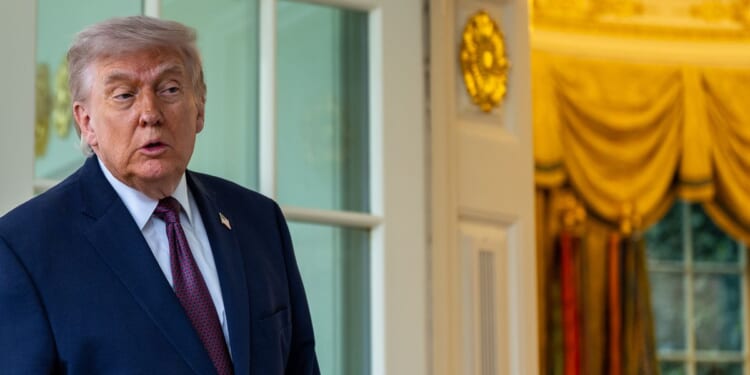 Trump says Rep. Swalwell got caught ‘with hands in cookie jar’