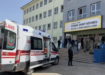 A gunman opens fire at a high school in Turkey, wounding at least 16 before killing himself