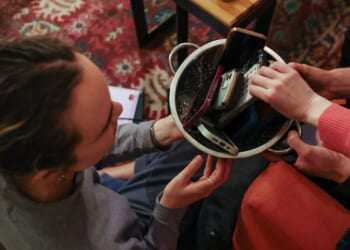 A small but growing movement wants you to put down your phone