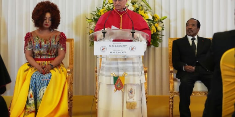 Pope demands the ‘chains of corruption’ be broken as he arrives in Cameroon