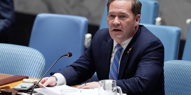 U.S. Ambassador Mike Waltz touts budget cuts, calls for a ‘back to basics’ model at the U.N.
