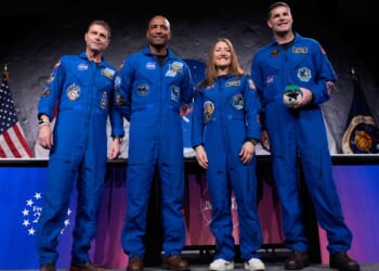 Artemis II astronauts praise their moonship’s performance, especially the heat shield