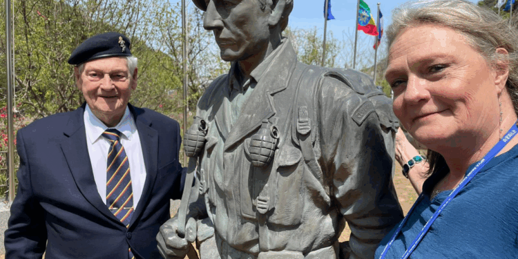 American survivor of doomed British unit feted on Korean War battleground