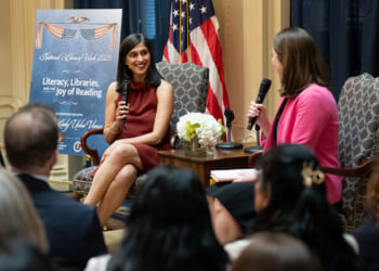 Inside the Second Lady’s Effort to Make Reading Great Again