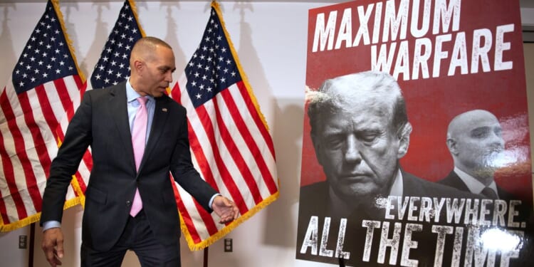Hakeem Jeffries offers to debate Trump to prove who really has a ‘low IQ’