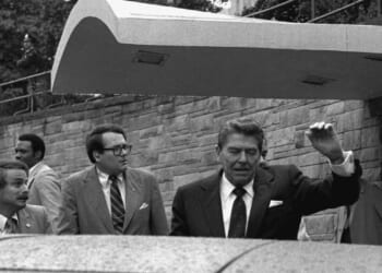 Sound of gunfire carries eerie echoes of Reagan’s shooting outside the same Washington hotel