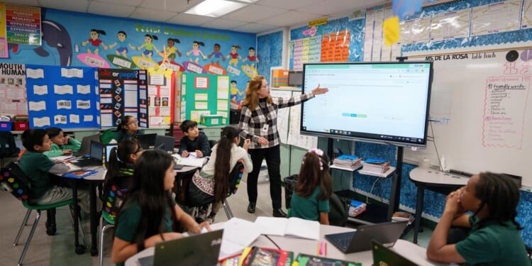 NEA finds the average public school teacher salary rose to $74,500