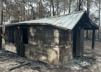 Heavy weekend rain slows 2 sprawling Georgia wildfires, even as new blazes start