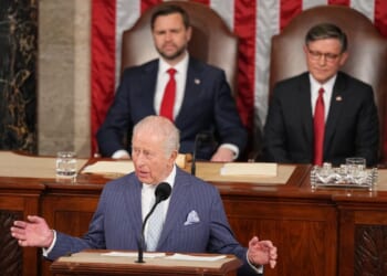 King Charles III cites assassination attempt on Trump, says violence will never succeed