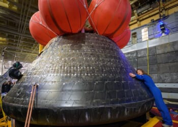 NASA’s Artemis II moonship returns home to its launch site after historic voyage