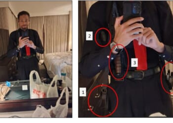 Man charged with trying to kill Trump at dinner took photo with knife in hotel, investigators say