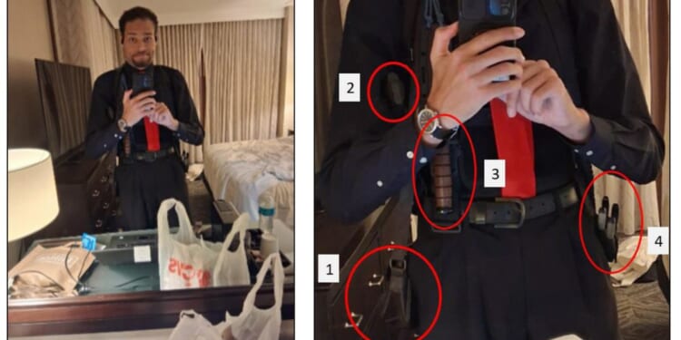 Man charged with trying to kill Trump at dinner took photo with knife in hotel, investigators say