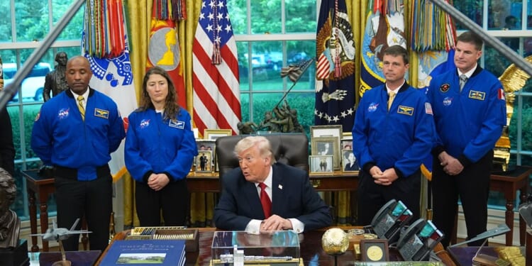 Trump praises ‘very brave’ Artemis II astronauts