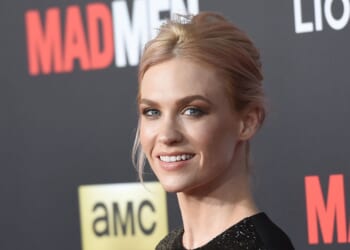 January Jones attends the AMC celebration of the final seven episodes of "Mad Men" on March 25, 2015, in Los Angeles, California.