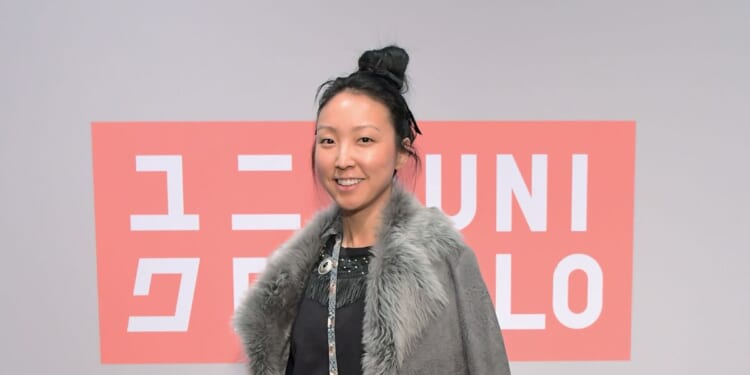 Esther Kim Varet attends the UNIQLO 2019 Collections Celebration at Smogshoppe on March 7, 2019, in Los Angeles, California.