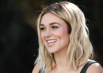 Sadie Robertson visits Hallmark Channel's "Home & Family" at Universal Studios Hollywood on Feb. 26, 2020, in Universal City, California.