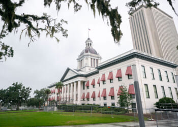 Florida state capitol in Tallahassee, Florida.