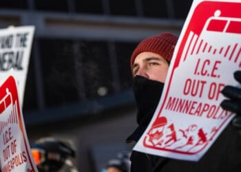 Protesters have demonstrated, sometimes violently, in Minneapolis and elsewhere in the country against immigration enforcement efforts.