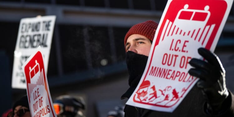 Protesters have demonstrated, sometimes violently, in Minneapolis and elsewhere in the country against immigration enforcement efforts.