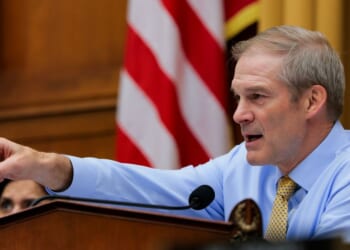 Chairman Jim Jordan speaks during a House Judiciary Committee hearing in the Rayburn House Office Building on March 4, 2026, in Washington, D.C.