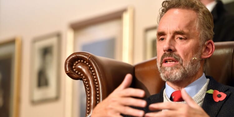 Canadian psychologist Jordan Peterson speaks to students at The Cambridge Union on Nov. 2, 2018 in Cambridge, Cambridgeshire.