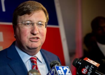 Mississippi GOP Gov. Tate Reeves, seen in a 2023 photo, called a special session of the state legislature to address the issue.