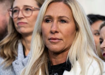 Fmr. U.S. Representative stands outside the United States Capitol on November 18, 2025.