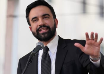 New York City Mayor Zohran Mamdani, pictured while speaking on Wednesday.
