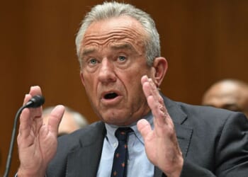 Secretary of Health and Human Services Robert F. Kennedy Jr. testifies during a Senate Committee on Health, Education, Labor and Pensions hearing Wednesday on Capitol Hill in Washington, D.C.