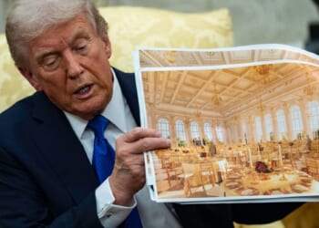 Senate Could 'Ok' White House Ballroom Construction