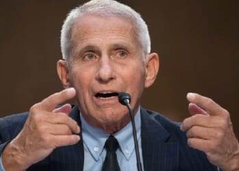 Dr. Anthony Fauci, director of the National Institute of Allergy and Infectious Diseases, is pictured during a hearing at the Capitol in September 2022.