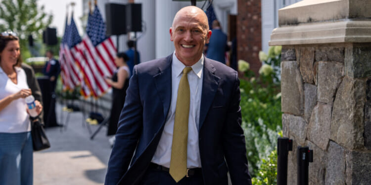 BEDMINSTER, NEW JERSEY - AUGUST 15: Former Trump Campaign foreign policy adviser Carter Page walks outside before Republican presidential candidate, former U.S. President Donald Trump holds a news conference outside the Trump National Golf Club Bedminster on August 15, 2024 in Bedminster, New Jersey. Trump’s campaign leaders announced they were expanding his staff as the reelection campaign heads in to its final few months. (Photo by Adam Gray/Getty Images)