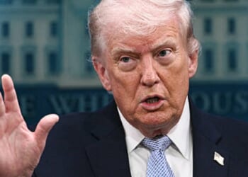 President Donald Trump, pictured during a news conference Monday at the White House.
