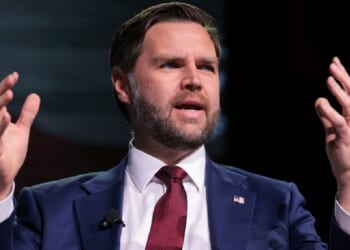 Vice President J.D. Vance, pictured at a Turning Point USA event last week in Athens, Georgia.