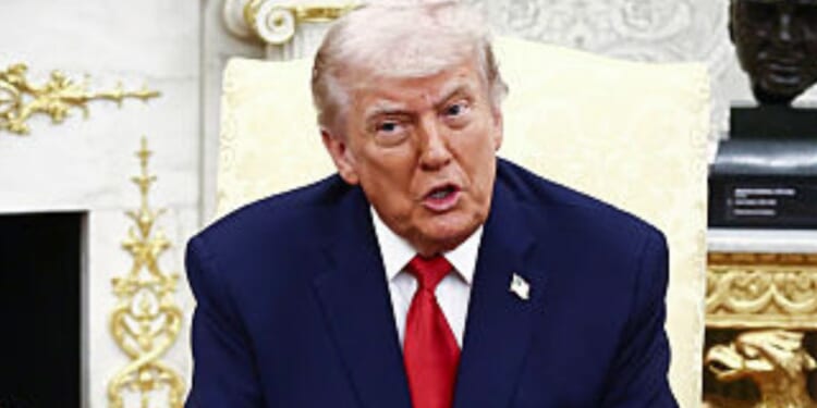 President Donald Trump said Iran wants the U.S. "to open the Hormuz Strait as soon as possible."