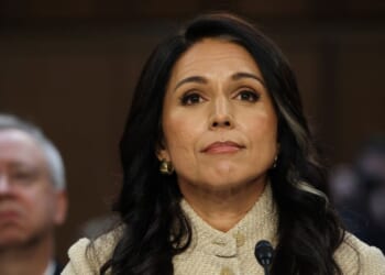 Director of National Intelligence Tulsi Gabbard testifies during a Senate Intelligence Committee hearing on worldwide threats in the Hart Senate Office Building on March 18, 2026, in Washington, D.C.