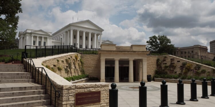 Virginia's Capitol in Richmond is pictured in a 2009 stock photo.