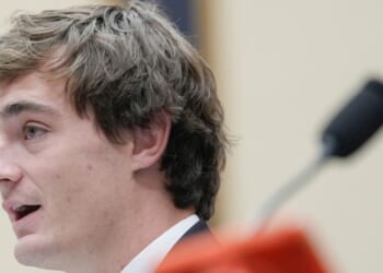 Nick Shirley testifies at a House Judiciary subcommittee hearing on Jan. 21, 2026 in Washington, DC.