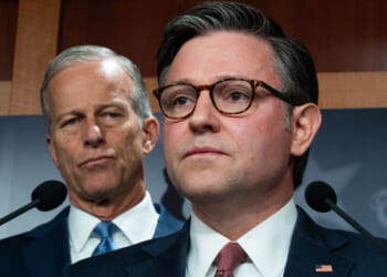 John Thune and Mike Johnson.