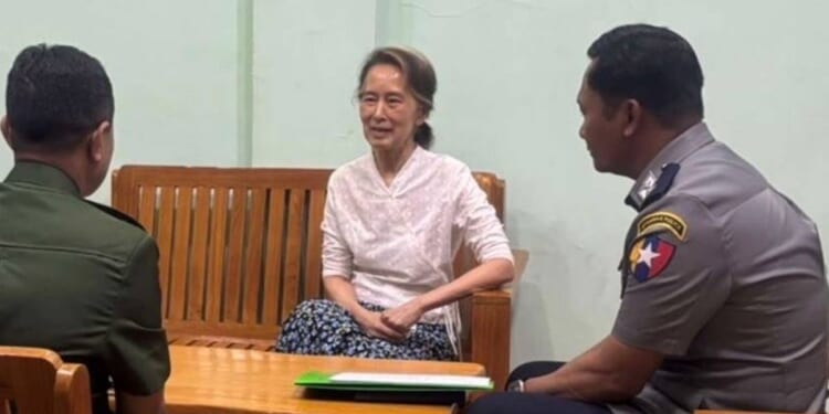 Former leader Aung San Suu Kyi moved from prison to house arrest in Myanmar