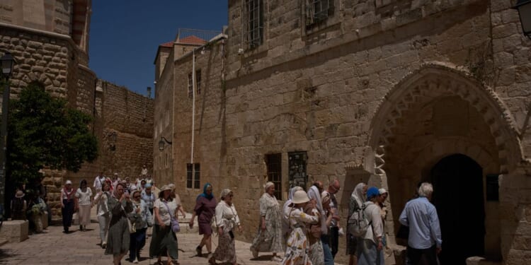 Israeli police arrest a man suspected of attacking a nun near Jerusalem’s Old City