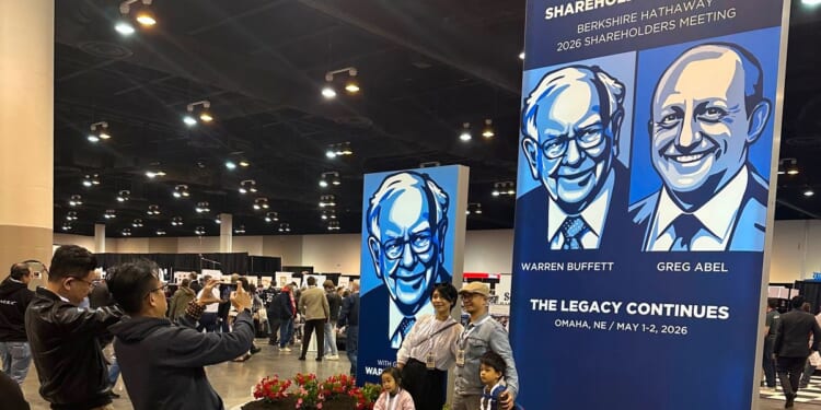 Berkshire Hathaway’s profits double as shareholders gather for the annual meeting on Saturday