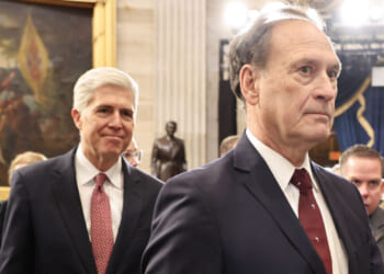 Associate Supreme Court Justice Samuel Alito Jr. attends inauguration ceremonies in the Rotunda of the U.S. Capitol on January 20, 2025 in Washington, DC. Donald Trump takes office for his second term as the 47th president of the United States. (Photo by Chip Somodevilla/Getty Images)