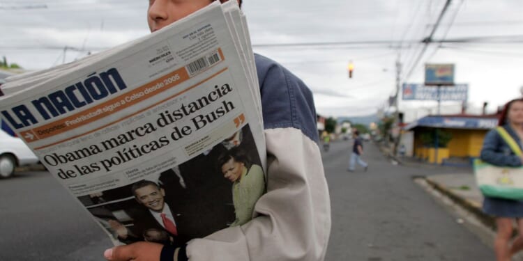 Costa Rica’s top newspaper says U.S. revoked its executives’ visas, prompting press freedom concerns