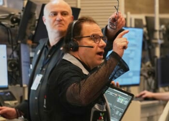 Wall Street drops from its records and oil prices jump as uncertainty rises about the Iran war