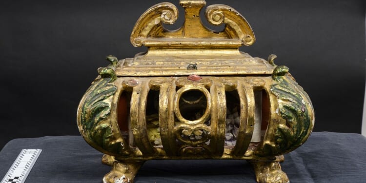FBI recovers stolen 17th-century reliquary urn taken from Italian church