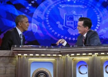 Obama suggests Colbert would outperform Trump as president in final ‘Late Show’ sit-down