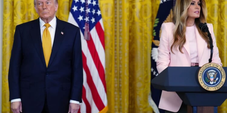 Melania Trump praises ‘quiet power’ of military moms