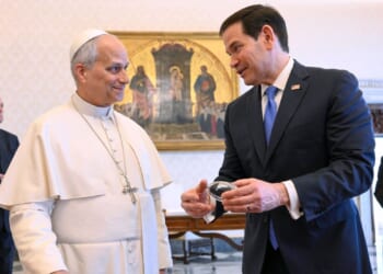 Rubio makes fence-mending visit to the Vatican after Trump’s broadsides against Pope Leo XIV