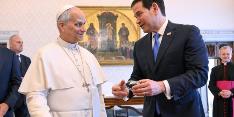 Rubio makes fence-mending visit to the Vatican after Trump’s broadsides against Pope Leo XIV